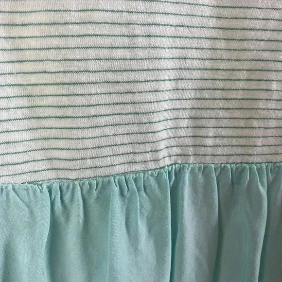 Kori America Women’s teal striped tank top size M - Picture 8 of 12